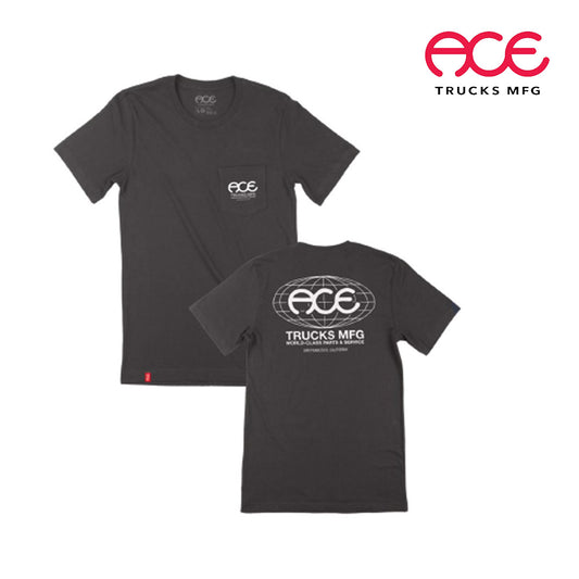 ACE TRUCKS ACE WORLD CLASS SS TEE BLACK