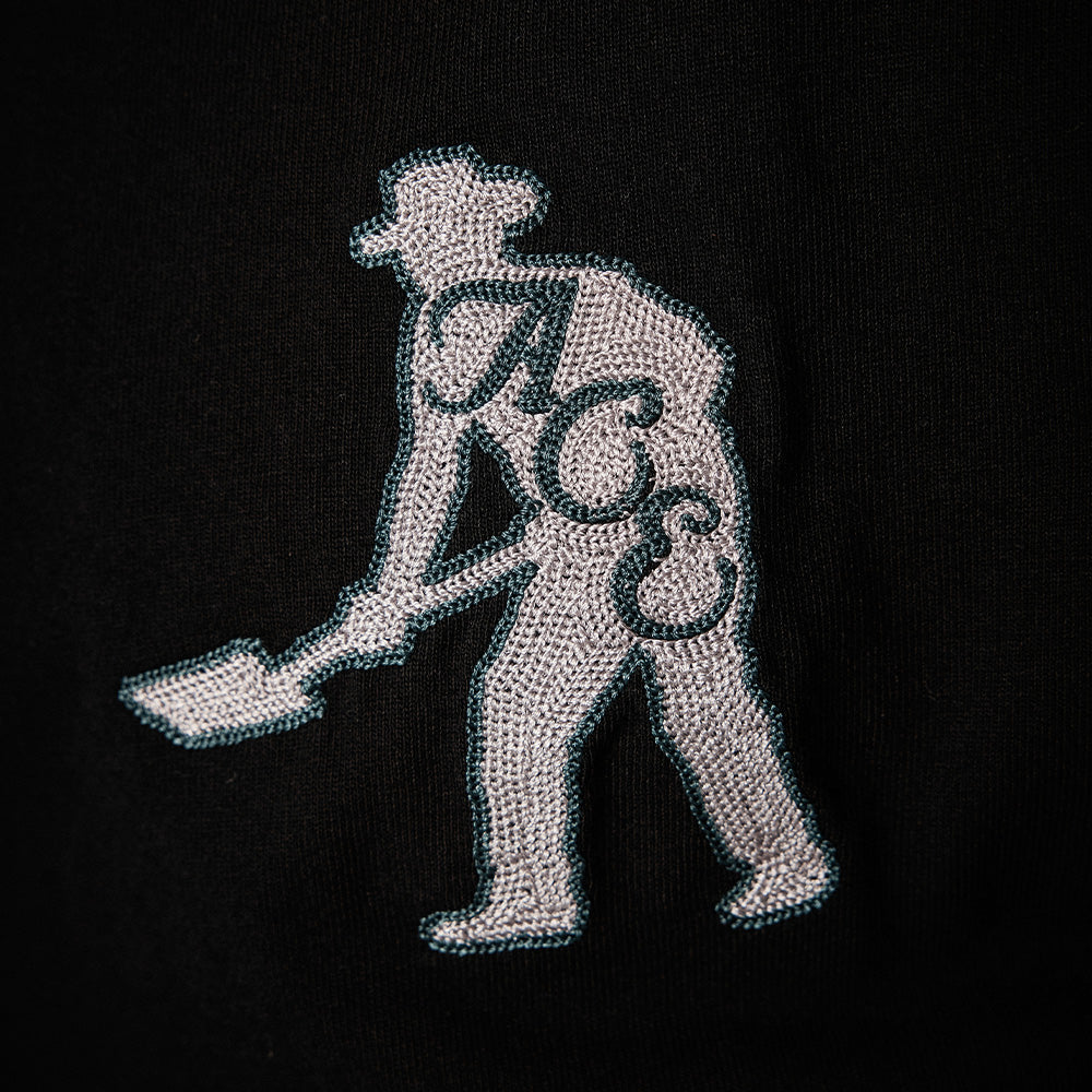 ACE PASSPORT SPADE SS TEE BLACK