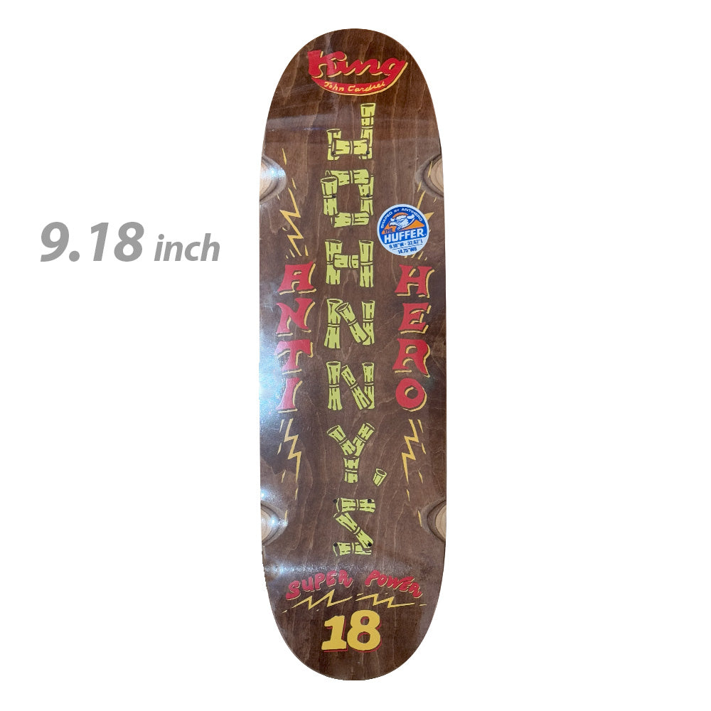 ANTI HERO CARDIEL SUPER POWERED (WHEEL WELLS) 9.18 x 32.62