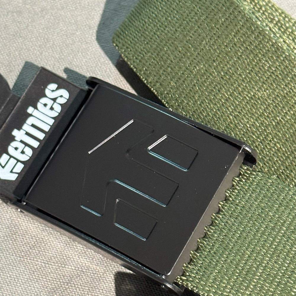 ETNIES STLEZ BELT OLIVE ベルト