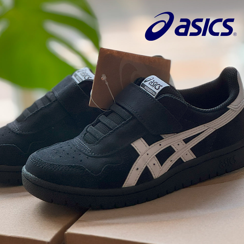 ASICS JAPAN PRO PS Black / White kids 20cm~22cm