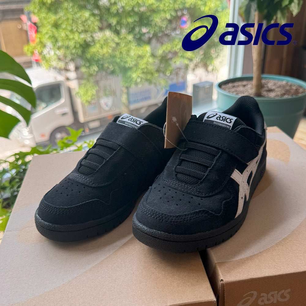 ASICS JAPAN PRO PS Black / White kids 20cm~22cm