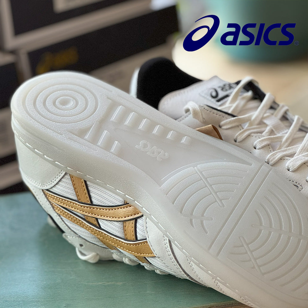 ASICS LEGGEREZZA FB - WHITE / PURE GOLD 【Gino Iannucci Color】