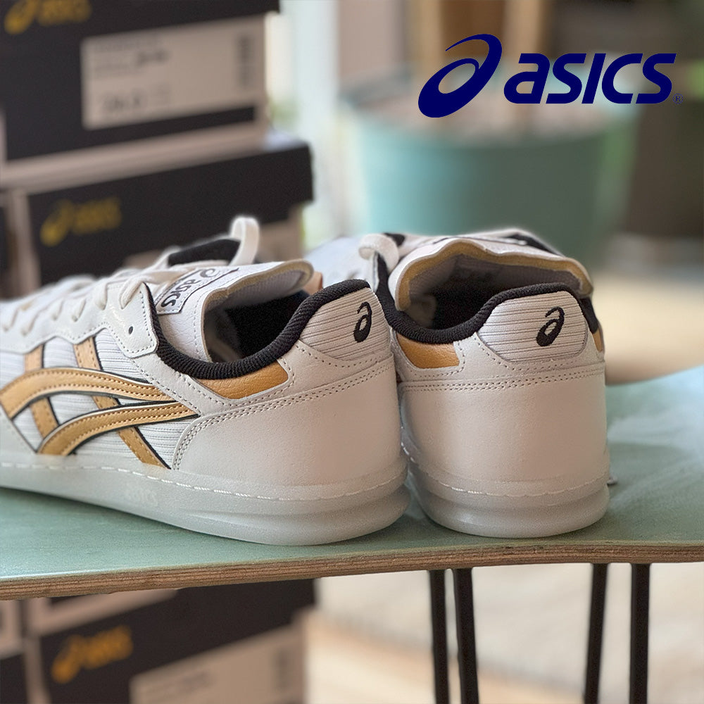 ASICS LEGGEREZZA FB - WHITE / PURE GOLD 【Gino Iannucci Color】