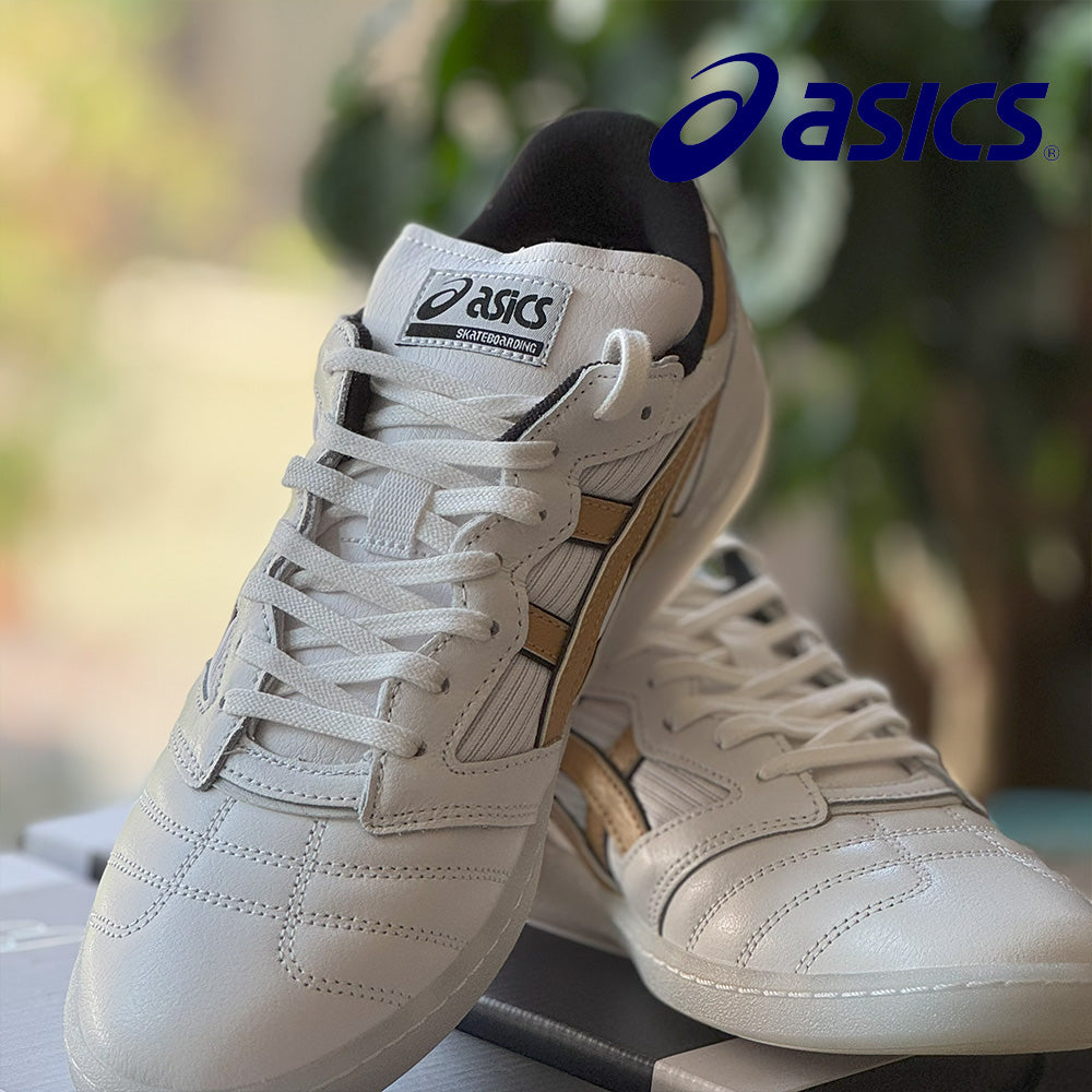 ASICS LEGGEREZZA FB - WHITE / PURE GOLD 【Gino Iannucci Color】