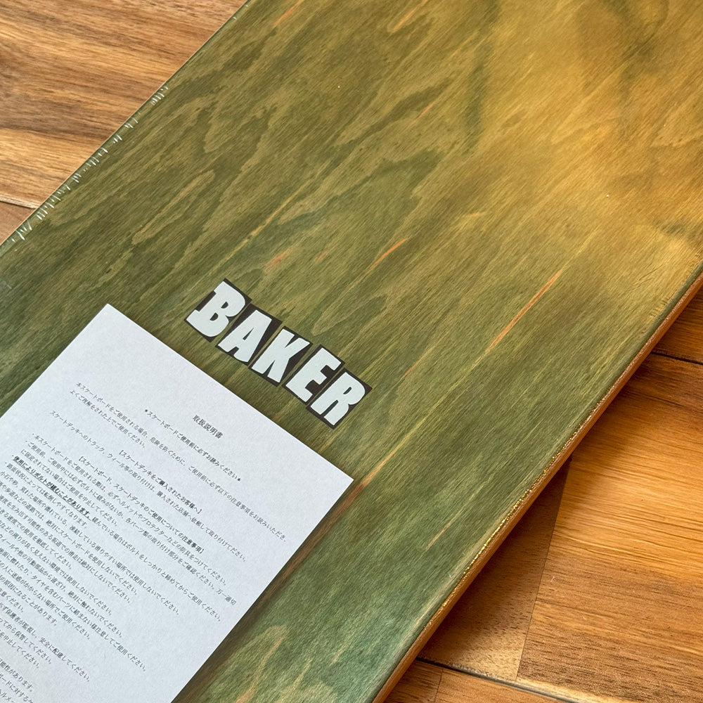 BAKER ベイカー black logo 7.875