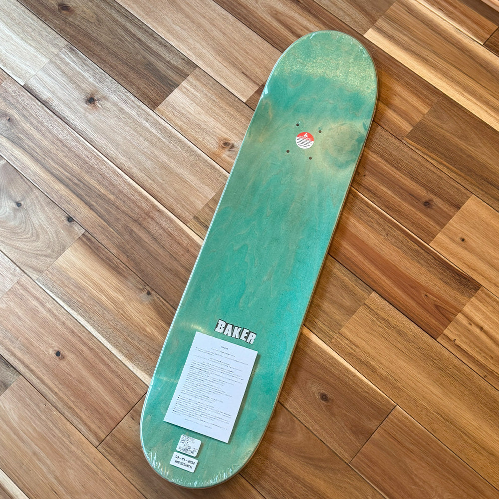 BAKER ベイカー BRAND LOGO BLACK WHITE 8.0