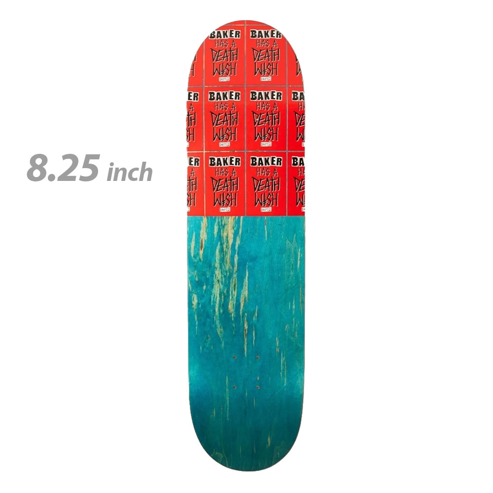 BAKER ベイカー has a deathwish part-2 deck 8.25