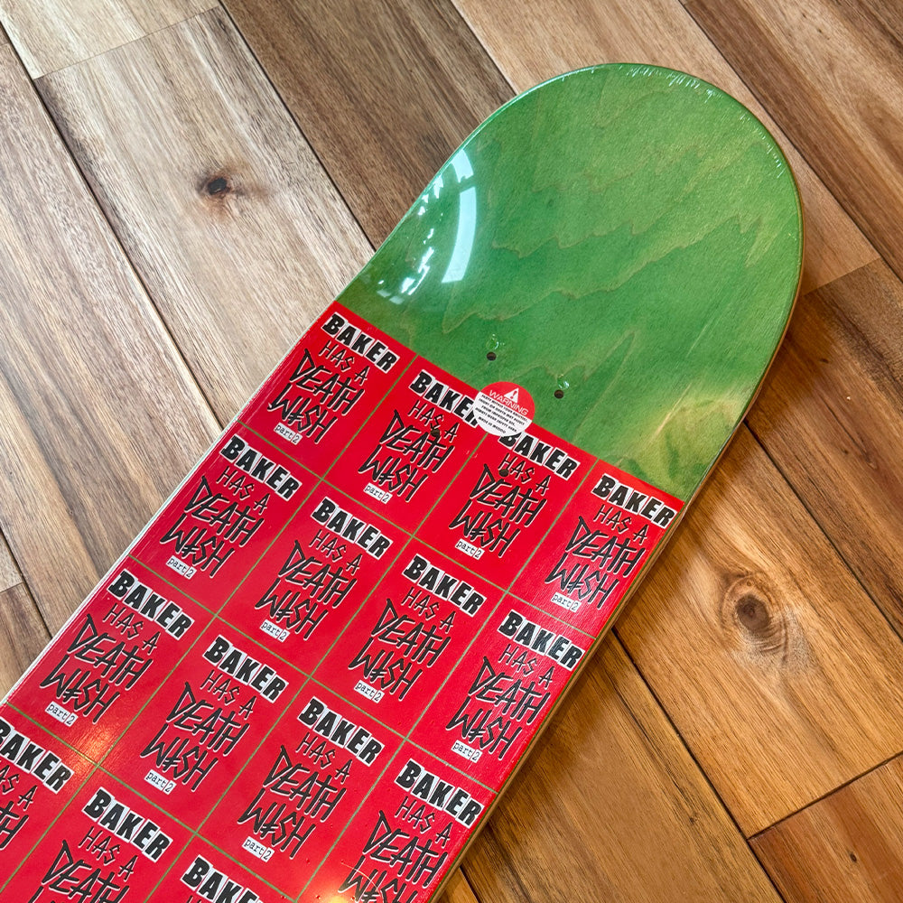 BAKER ベイカー has a deathwish part-2 deck 8.25