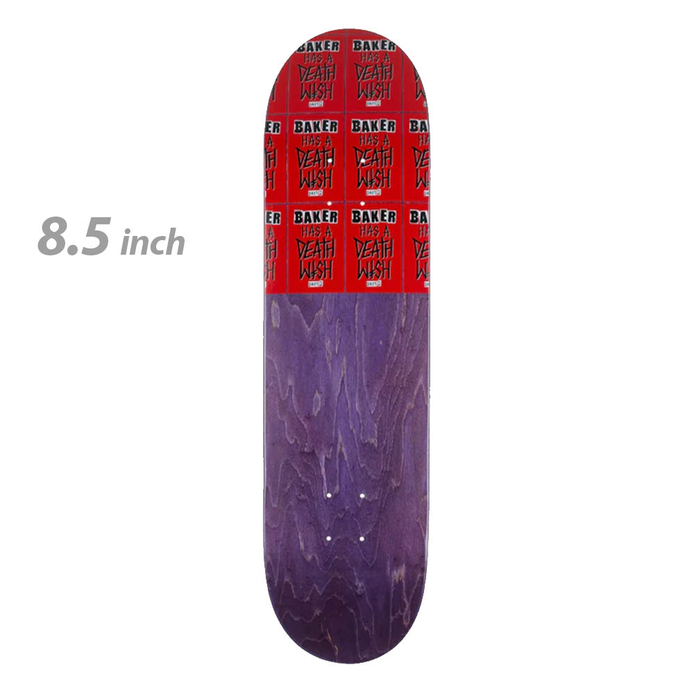 BAKER ベイカー has a deathwish part 2 deck 8.5