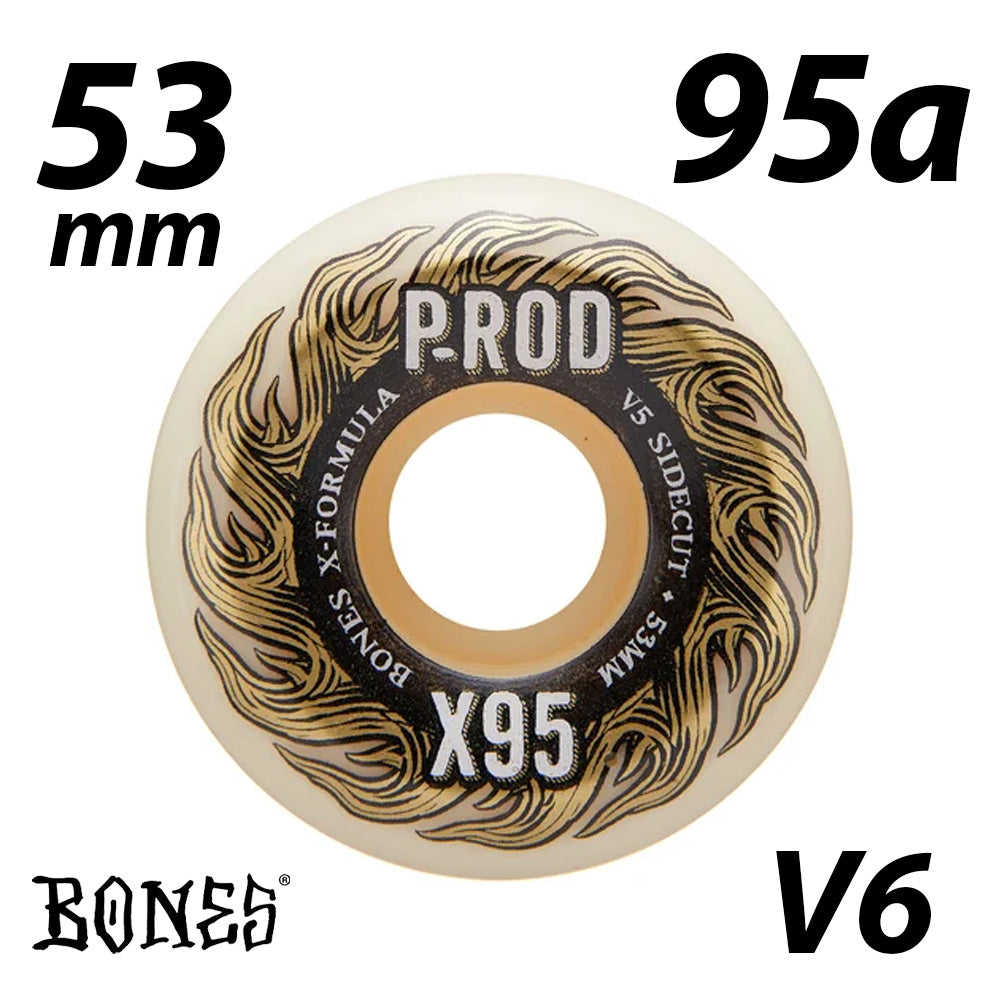 BONES X-F P-ROD 95A V5 52mm 53mm