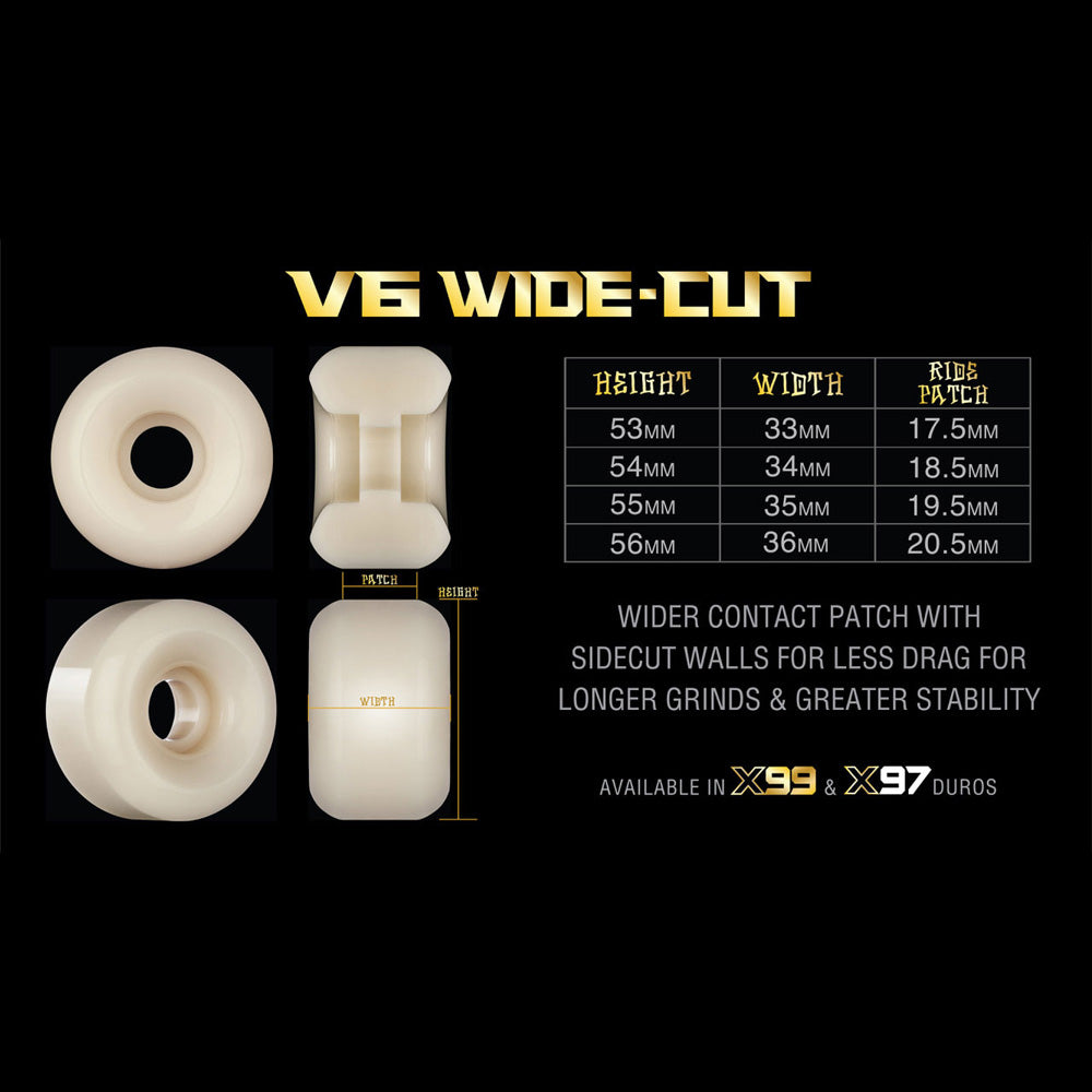 BONES X-F P-ROD 95A V5 52mm 53mm