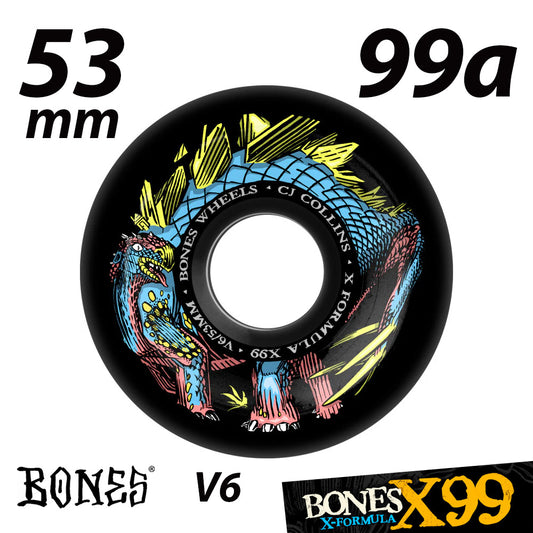 BONES X-F DINO-SORTAS COLINS 53mm 99A BLK