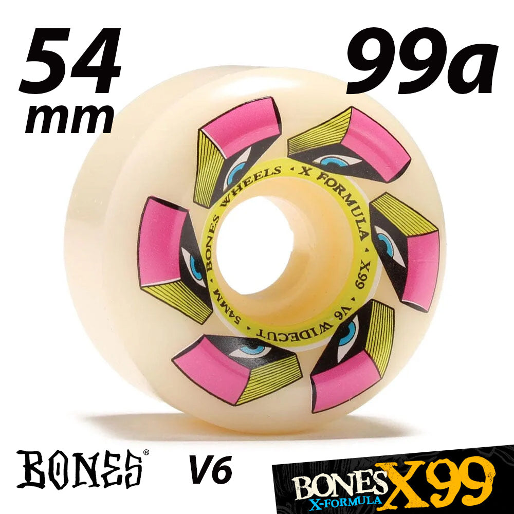 BONES X-F LOOK BOOK 99A 53mm 54mm