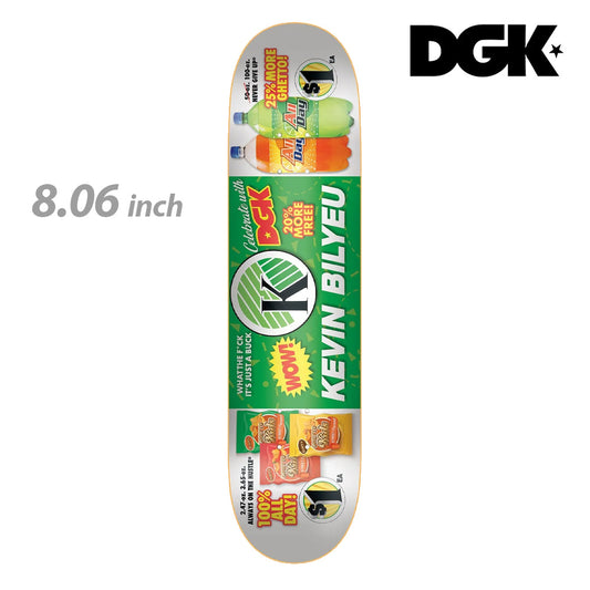 DGK PRO DECKS JUST A BUCK Bilyeu 8.06