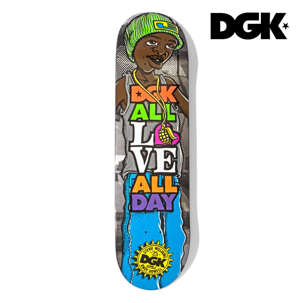 DGK Stevie Williams’ 25th year of pro skateboarding 8.25