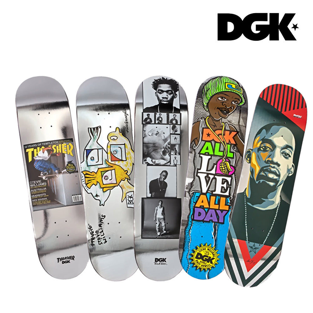 DGK Stevie Williams’ 25th year of pro skateboarding 8.25