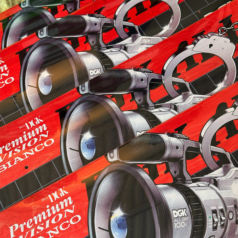 DGK Premium Vision Panebianco Street Soldier Skateboard Deck 7.8 / 8.06