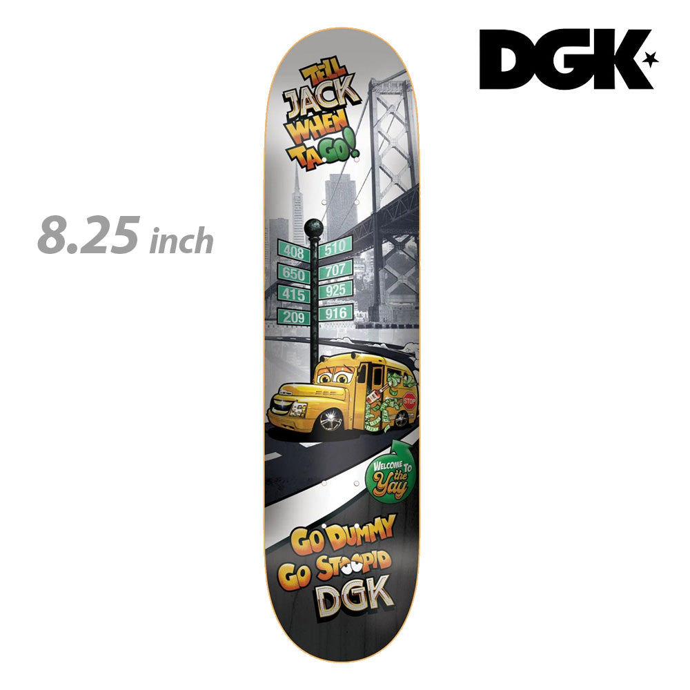 DGK PRO DECKS THIZZ CURTIN 8.25
