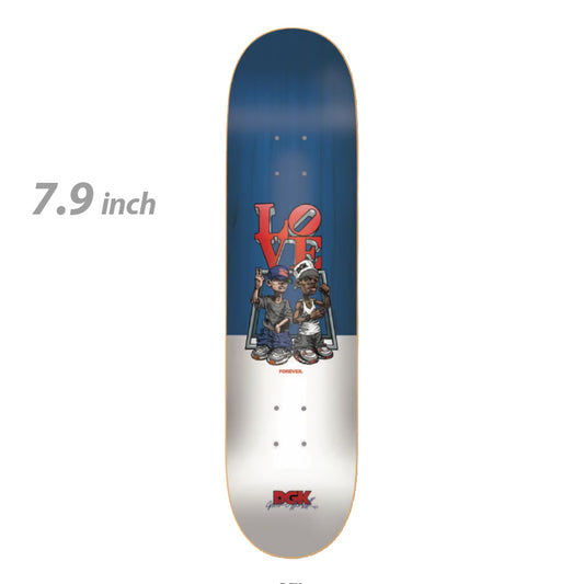 DGK LOVE FOREVER  BROTHERHOOD MODEL 7.9