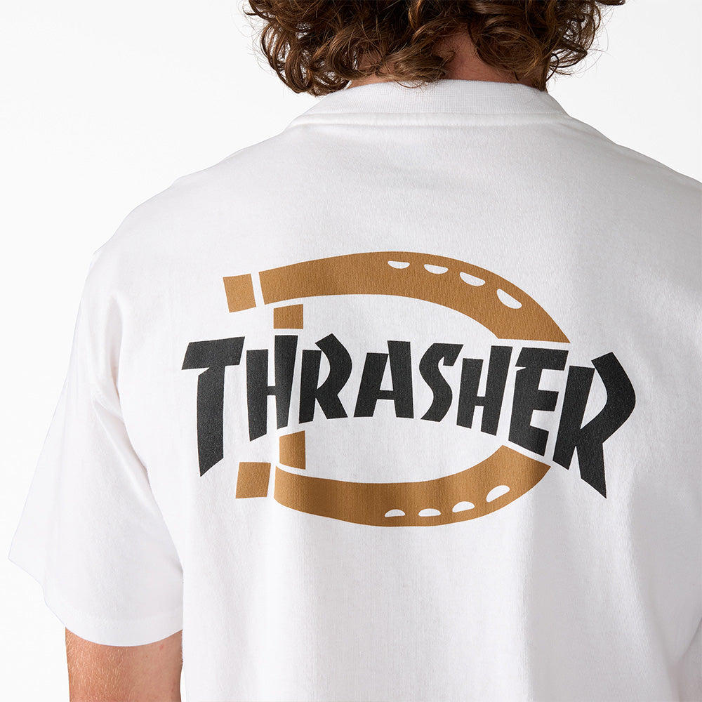 DICKIES THRASHER TEE WHITE ディッキーズ×スラッシャー Tシャツ