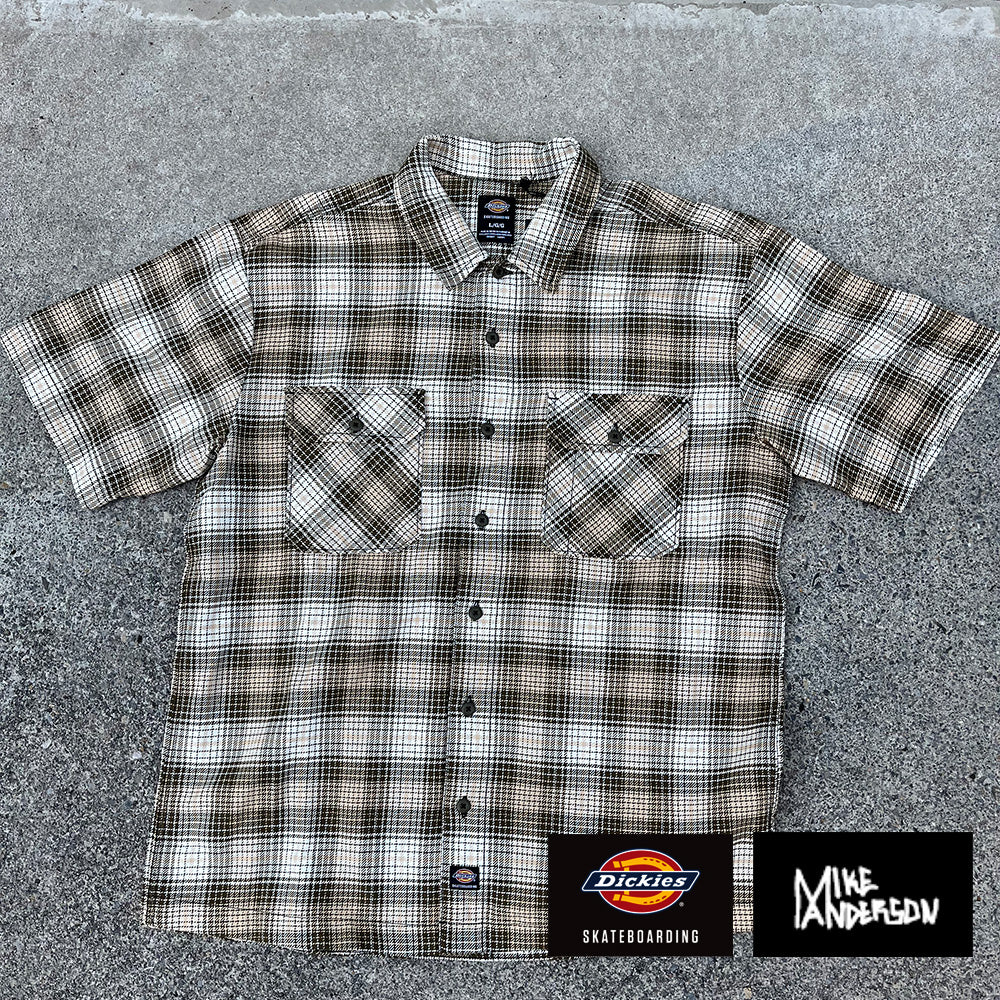 DICKIES × MIKE ANDERSON CHECK WORK SHIRT