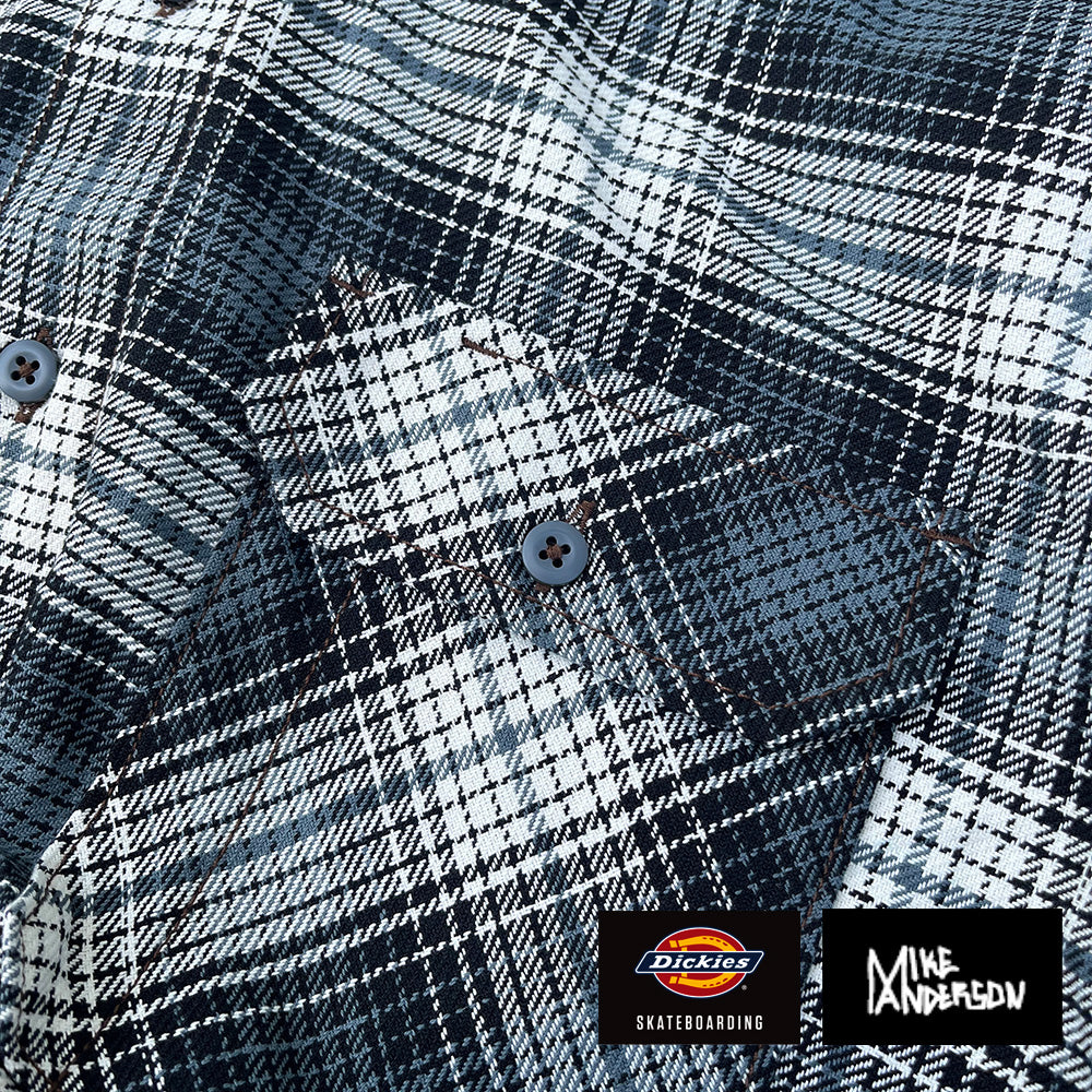 DICKIES × MIKE ANDERSON CHECK WORK SHIRT
