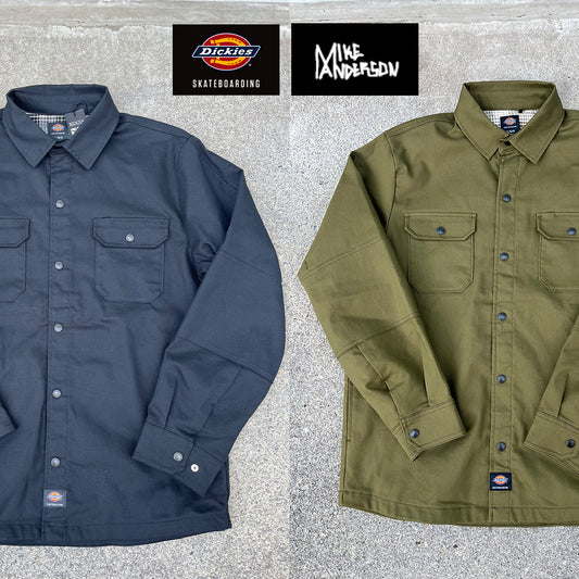 DICKIES SKATEBOARDING × MIKE ANDERSON LINED SHACKET