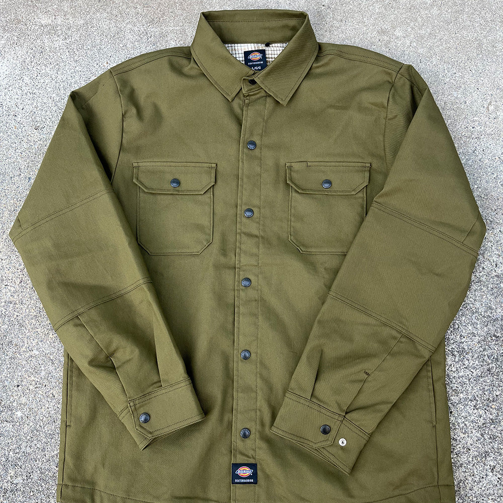 DICKIES SKATEBOARDING × MIKE ANDERSON LINED SHACKET