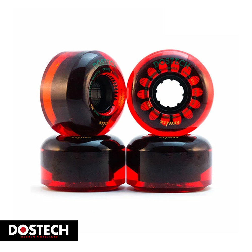 DOSTECH CRUISE 54mm 80A Clear Red