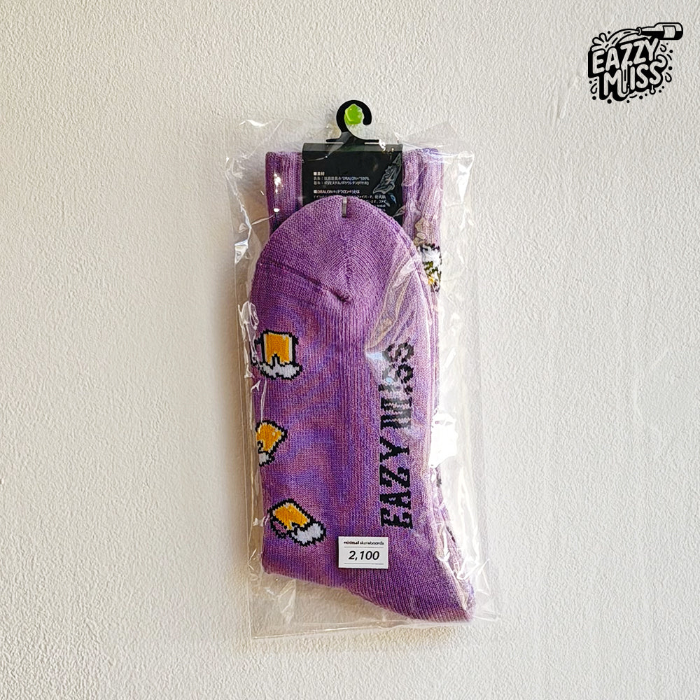 EAZY MISS Beer socks Lavender