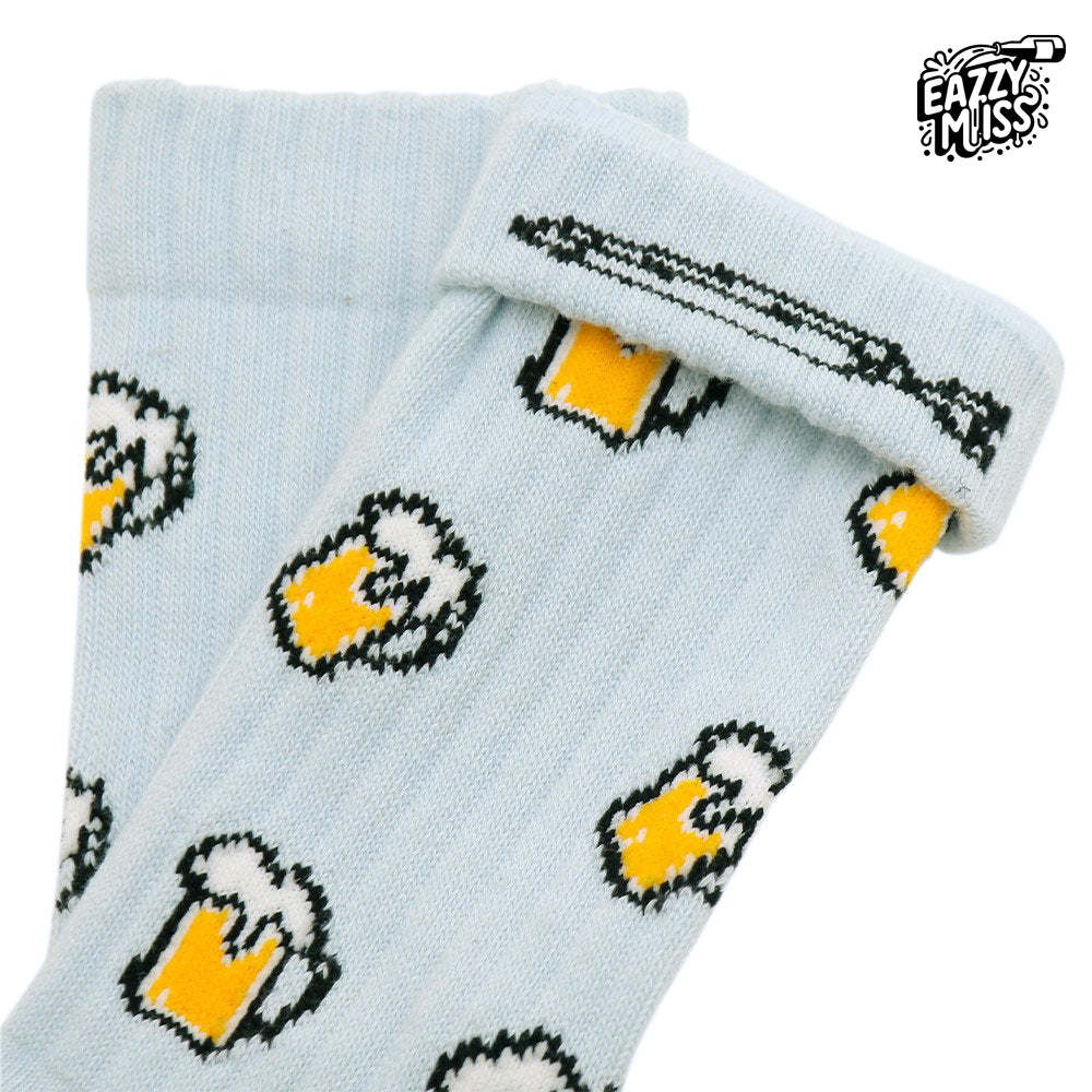 EAZY MISS Beer socks Aqua