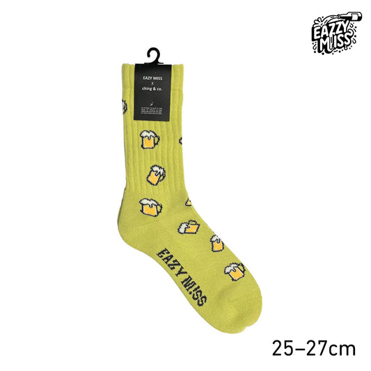 EAZY MISS  Beer socks Mint