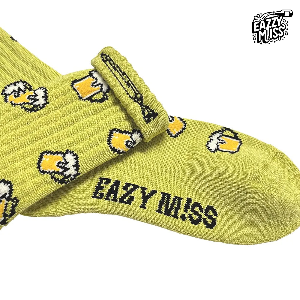 EAZY MISS Beer socks Mint