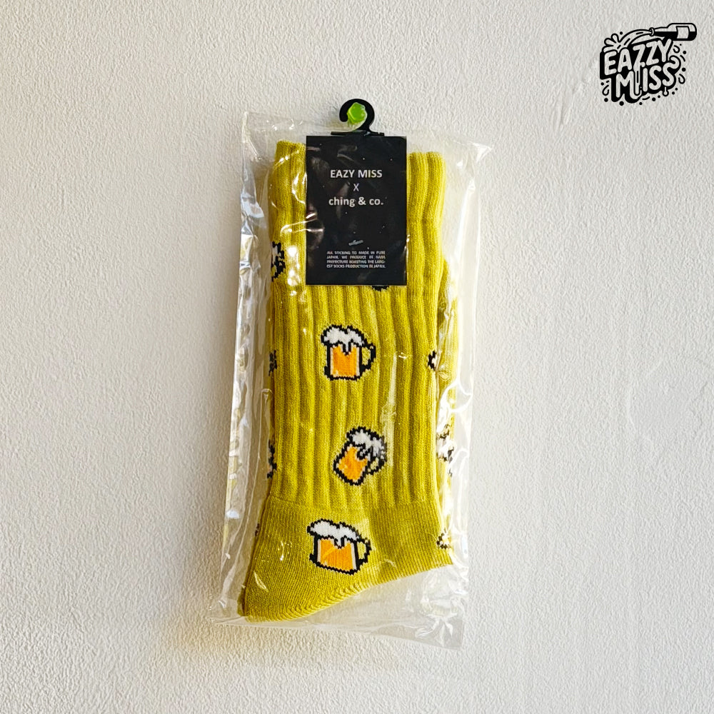 EAZY MISS Beer socks Mint