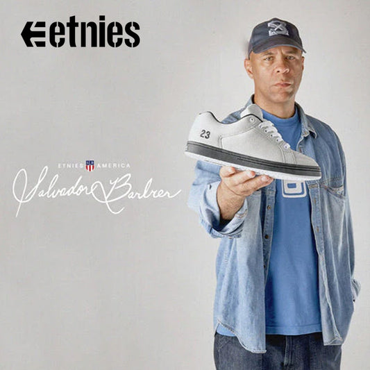 ETNIES SAL23 WHITE BLACK Sal Barbier