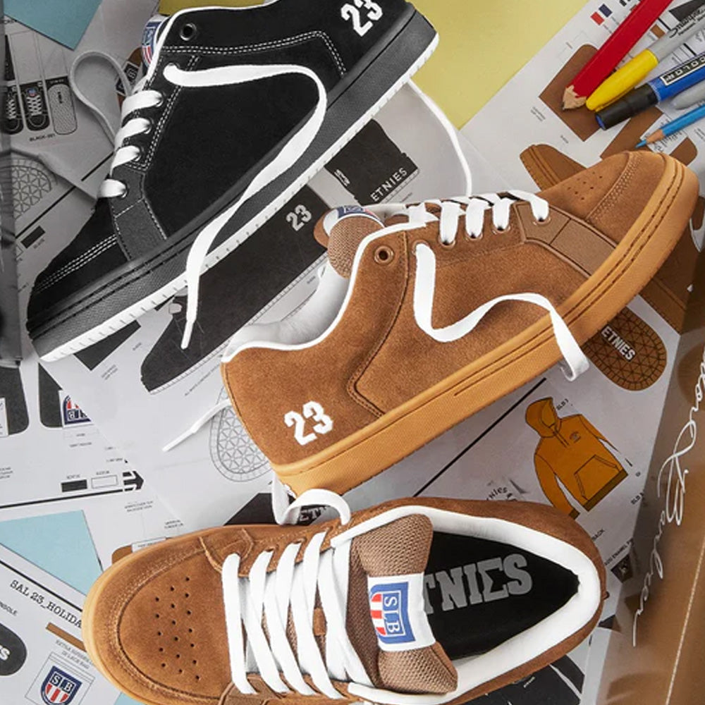 ETNIES SAL23 BROWN GUM Sal Barbier