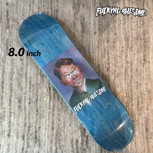 FUCKING AWESOME Gino - Class Portrait Painted By Sickid Shape 1 Blue × Bluegreen 8.0inch