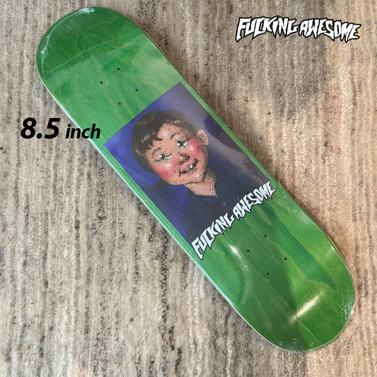 FUCKING AWESOME 16 Elijah Berle - Class Photo Painted By Sickid Shape 2 Green × Blue 8.5inch