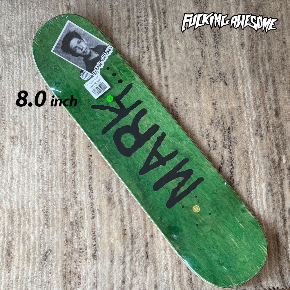FUCKING AWESOME Gonz Class Photo Skateboards deck 8.0 Yellow Green