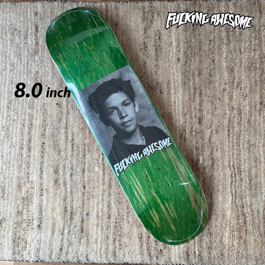 FUCKING AWESOME 2 Gonz Class Photo Skateboards deck 8.0 Green Red