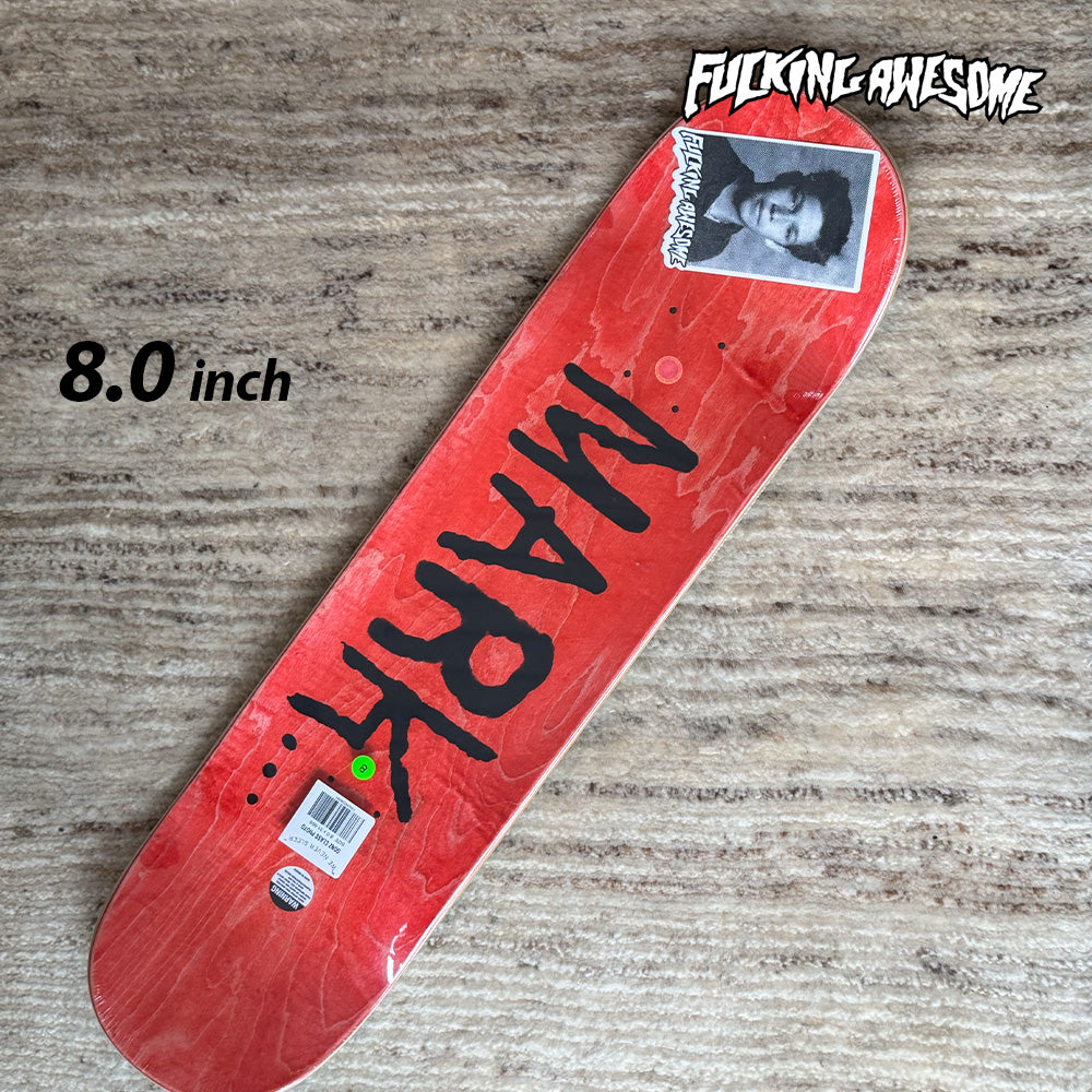 FUCKING AWESOME 2 Gonz Class Photo Skateboards deck 8.0 Green Red