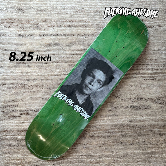 FUCKING AWESOME Gonz Class Photo Skateboards deck 8.25 Green Red