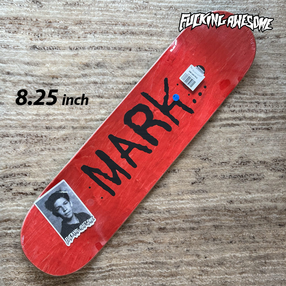 FUCKING AWESOME Gonz Class Photo Skateboards deck 8.25 Green Red