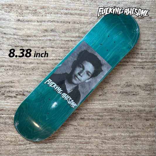 FUCKING AWESOME Gonz Class Photo Skateboards deck 8.38 Blue Green Green