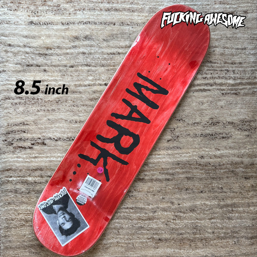 FUCKING AWESOME Gonz Class Photo Skateboards deck 8.5 Yellow Red