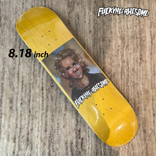 FUCKING AWESOME Jason Dill - Painted by Sickid Shape 1 Yellow×Blue