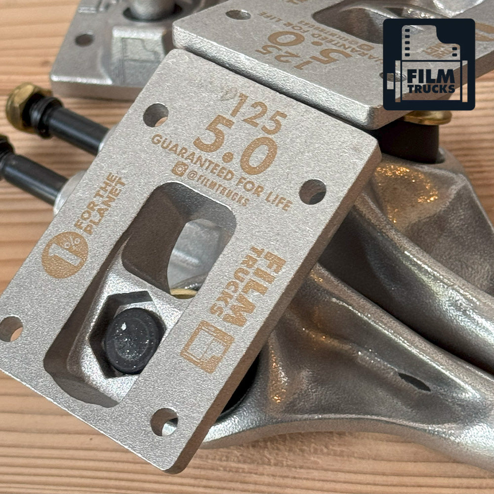 FILM TRUCKS RAW 5.0 Deck size 7-7.8