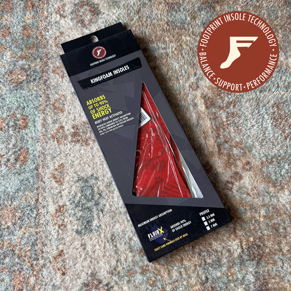 FP INSOLES FLAT 5mm NEW RED CAMO ASSORT SHEET サイズ 7/7.5