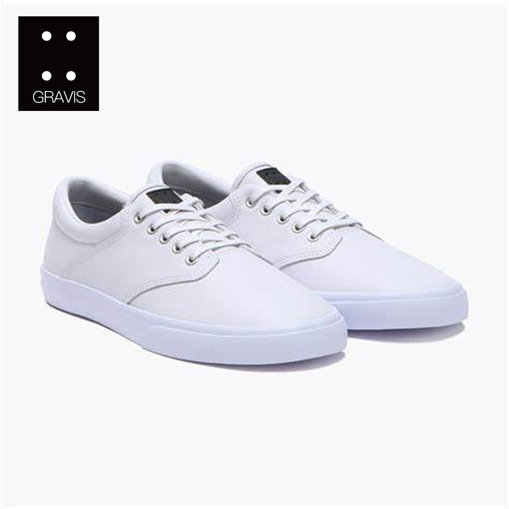 GRAVIS FILTER LEATHER WHITE WHITE